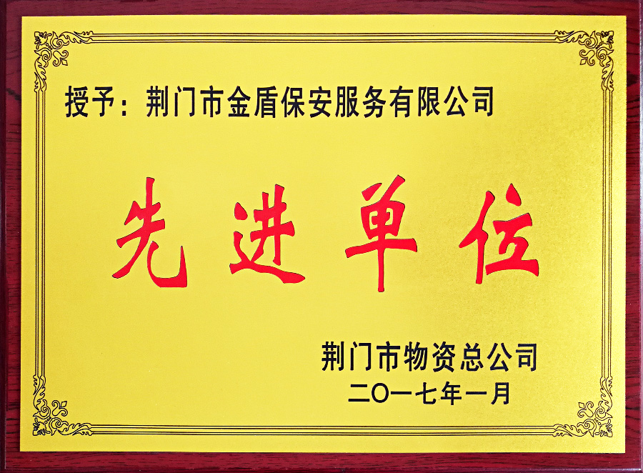 2016年度先進(jìn)單位